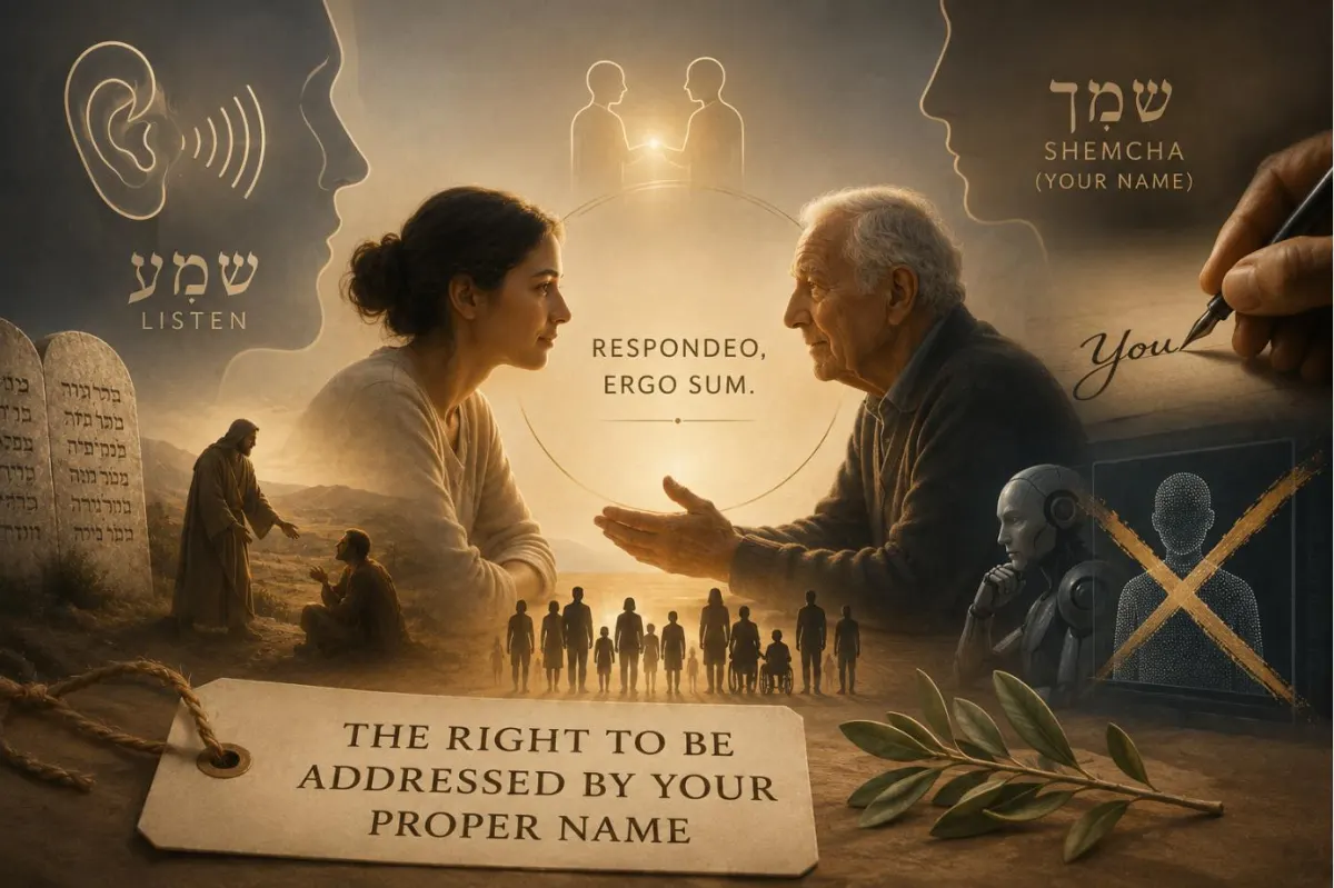 THE RIGHT TO BE ADDRESSED BY YOUR PROPER NAME - Issue cover
